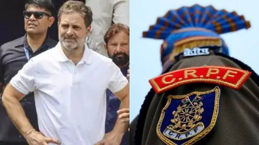 CRPF letter on Rahul's security: Congress charges at Centre; asks if 'it's a threat'