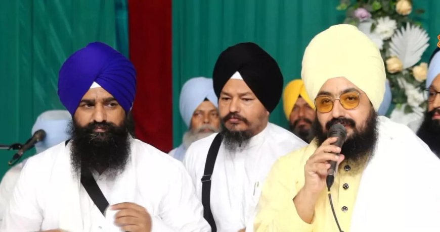 Akal Takht's Gargajj shares stage with Dhadrianwala first time after lifting ban on latter for 'misinterpreting Gurbani'