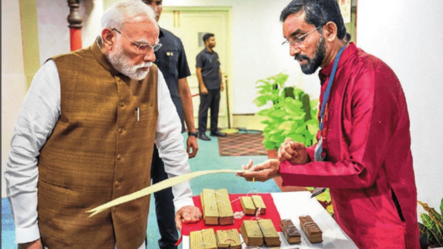 Digitise manuscripts, stop intellectual piracy: PM Modi