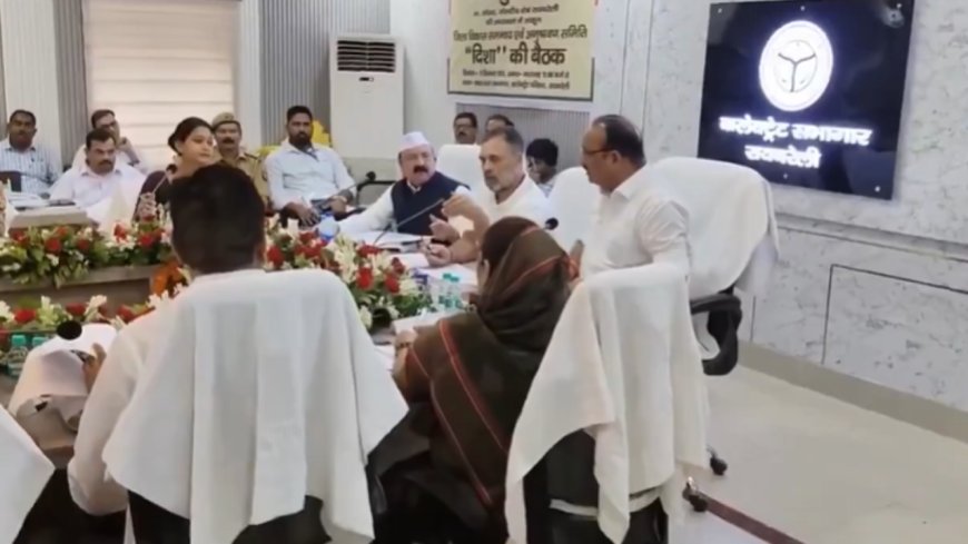 'Permission leni chahiye thi' moment at UP meet: Rahul Gandhi, BJP minister engage in heated argument - watch