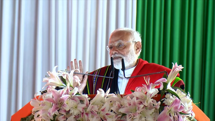 'Manipur looking towards new dawn': PM Modi urges peace 'to secure children's future' - top quotes