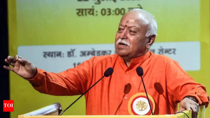 Churchill proved wrong, UK facing division but India united: Bhagwat