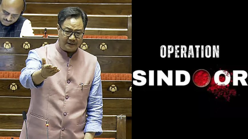 Operation Sindoor: Kiren Rijiju takes veiled swipe after Pakistan admits India rejected mediation; asks will people apologise?