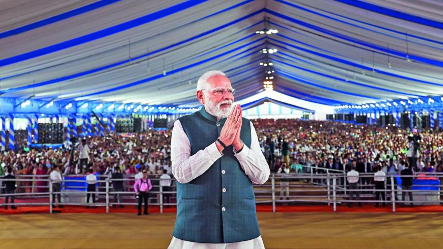 Murmu, Shah, Rahul wish Modi on his 75th birthday