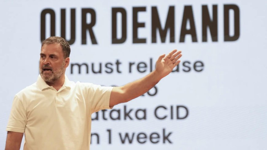 'Mobiles, software used': Rahul Gandhi explains how Karnataka's Aland saw massive voter deletions; CEC rejects claim