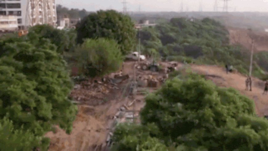 Sabarmati demolition drive: Gandhinagar authorities raze 700 illegal structures along river bank - watch