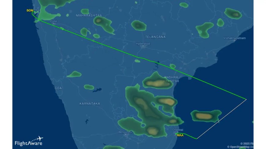 Threat message in lav: IndiGo Mumbai-Phuket flight diverts to Chennai