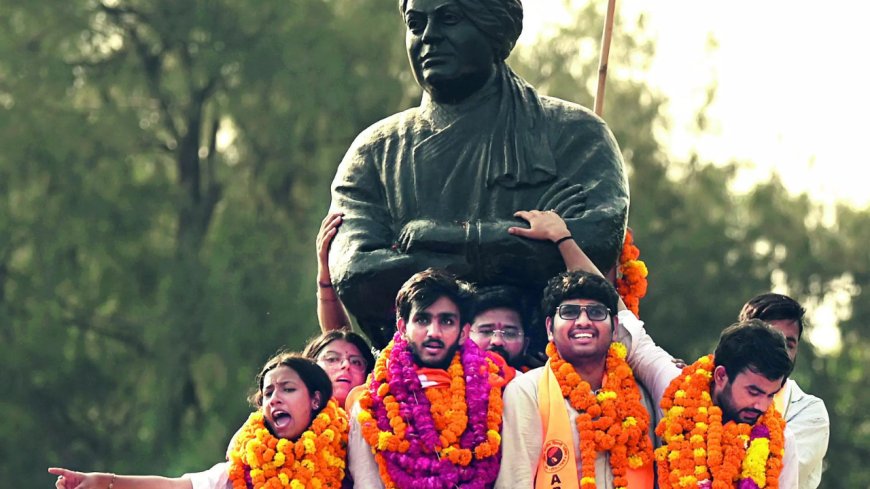 ABVP claims 3 of 4 Dusu posts, NSUI reduced to 1