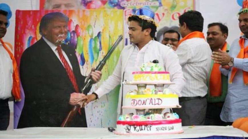 No cake this time: Hindu Sena that once did havan for Donald Trump now says he's lost 'good sense' — What sparked tensions?