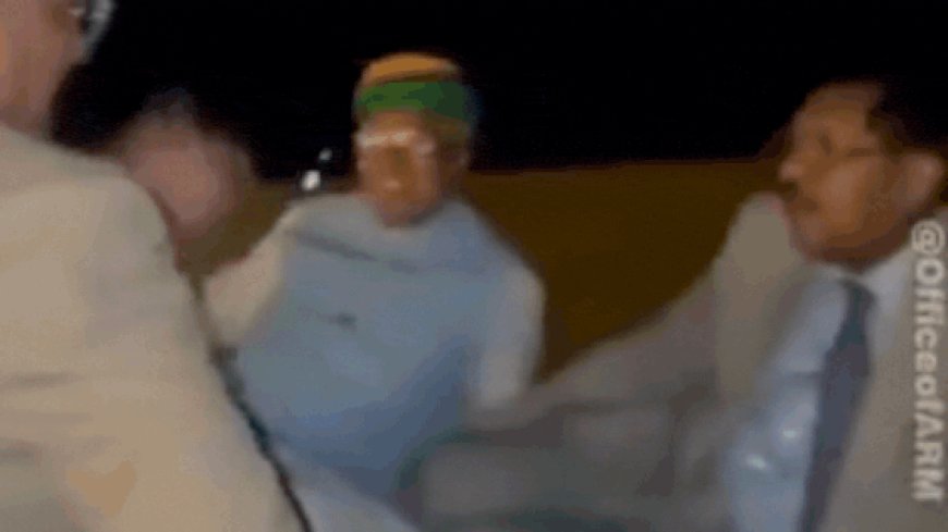 Watch: CJI BR Gavai enjoys camel ride in Bikaner; joined by law minister Arjun Ram Meghwal
