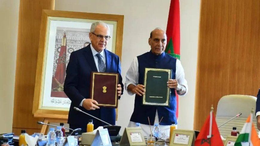 India, Morocco sign defence MoU; pact to strengthen counter-terrorism, maritime security and capacity building