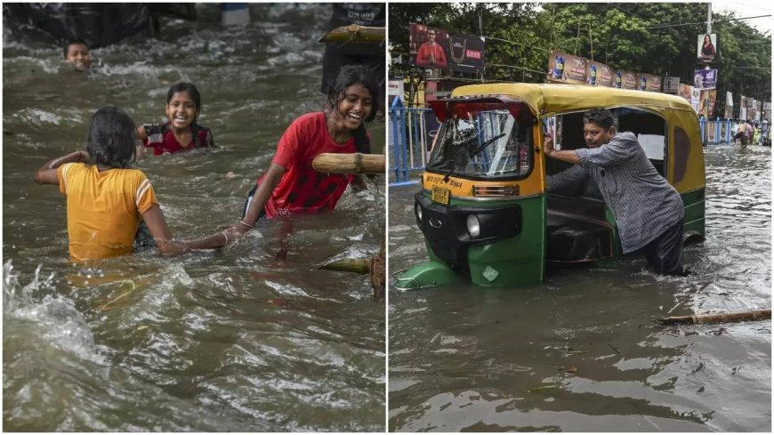 Kolkata heavy rainfall: Eight electrocuted as record rain disrupts life in Kolkata; air, rail, metro services hit- Top 10 points