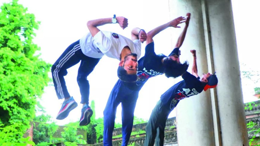 Rampur's parkour pioneers turn ruins into launchpads