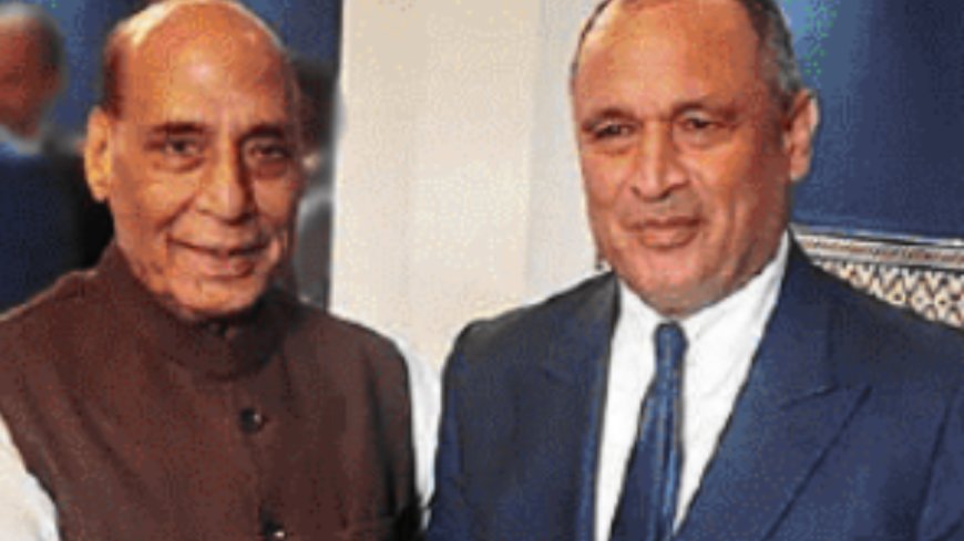 Rajnath Singh launches Indian company's defence unit near Casablanca