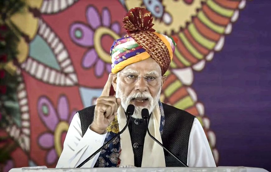 PM Modi in Banswara: Nuclear power plant among Rs 1.22 lakh cr worth of projects unveiled; green energy in focus