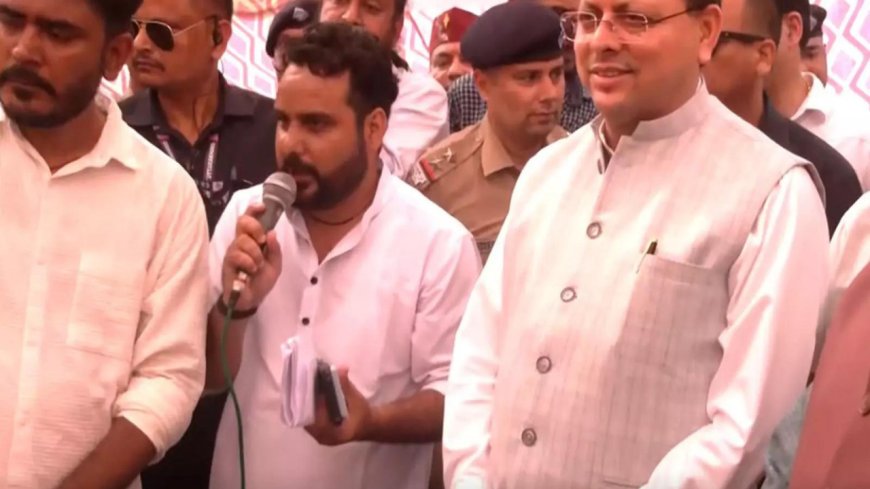 Uttarakhand CM meets youths protesting over UKSSSC exam paper leak