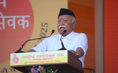 Bhagwat rings ‘warning bell’ on Himalayas, ecology threats
