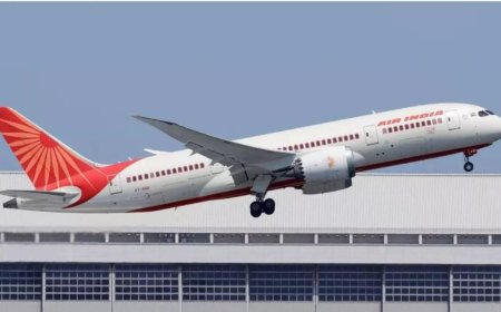 Air India Dreamliner RAM deploys in final approach to UK; lands safely & grounded for checks