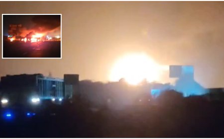 Jaipur-Ajmer highway inferno: LPG truck collision triggers massive fire; CM Bhajanlal orders on-site review