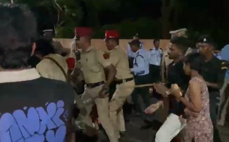 Pondicherry University students lathicharged, arrested while demanding suspension of faculty members accused of sexual harassment