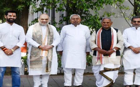 Bihar polls: BJP and JD(U) get 101 seats each, Chirag 29, Manjhi and Kushwaha 6 each