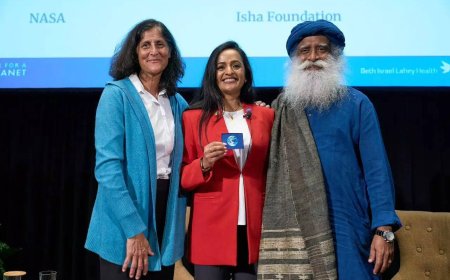 Conscious Space Exploration: Sadhguru, Sunita Williams and Kavya Manyapu discuss science and spirituality at Harvard event