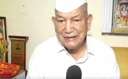 Dehradun: Ex-Uttarakhand CM Rawat in crash scare; vehicle damaged near Kankerkheda