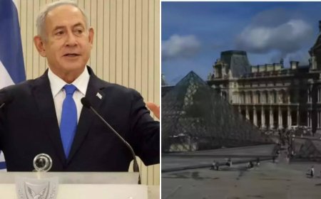 Evening news wrap: Netanyahu orders 'strong action against terrorists'; 7-min heist hits France’s Louvre; and more