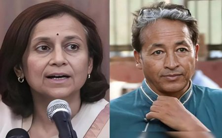 Charges against Sonam Wangchuk ‘flimsy, childish, baseless’: Wife