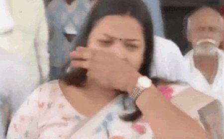 Bihar polls: RJD leader Shweta Suman in tears after nomination rejected from Mohania constituency - Watch