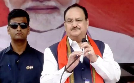 Bihar elections: JP Nadda reminds voters of RJD's 'jungle raj', says fight is between 'vikas' vs vinash'