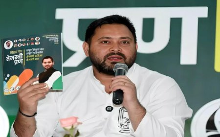'Tejashwi's Pran' vows 1.3cr govt jobs in 5 yrs, will lift ban on toddy