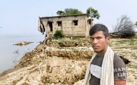 In Bihar’s Jawaniya, a river runs where a village once was
