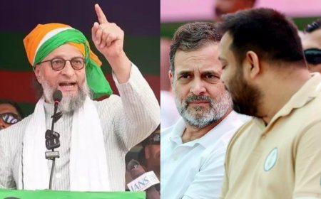 'Mohammad's son': Owaisi raises Muslim leadership demand; will it dent Mahagathbandhan prospects in Bihar elections?