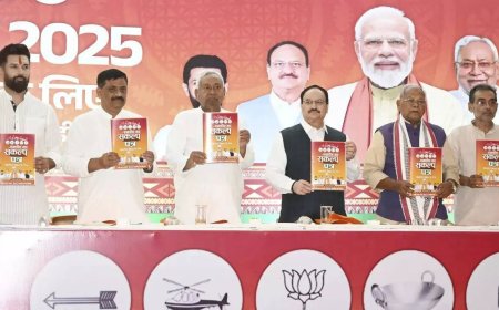 One crore govt jobs & more: NDA releases manifesto for Bihar polls; key promises in ‘Sankalp Patra’