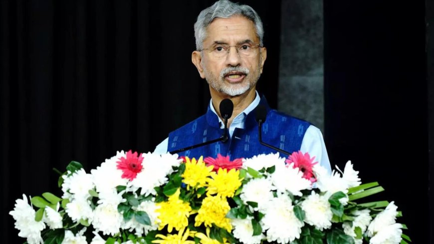 'India's rise taking place in turbulent era': EAM on new world order; challenges lie ahead