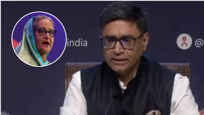 India-Bangladesh ties: Hasina issue needs consultations, says Vikram Misri