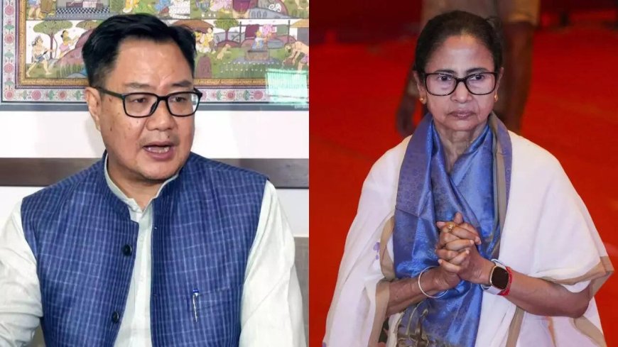 'Imagine, if a BJP CM ...': Kiren Rijiju on Mamata’s remark on student rape case; takes dig at 'liberal gang'