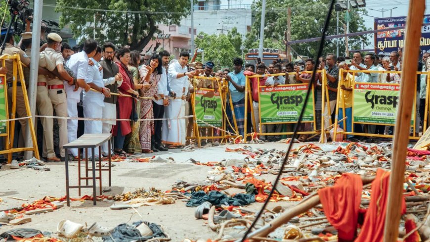 Karur stampede: TVK functionaries Madhiyazhagan, Pownraj granted bail; among 3 named as prime suspects