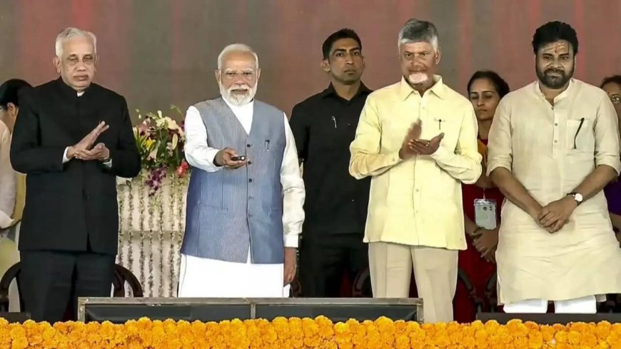 ‘Witnessed power of Indian-made products’: PM Modi hails success of Operation Sindoor at Kurnool rally;  unveils Rs 13,430 crore projects