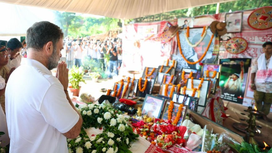 'Justice for Zubeen': Rahul Gandhi pays tribute to singer; demands transparent investigation into his death