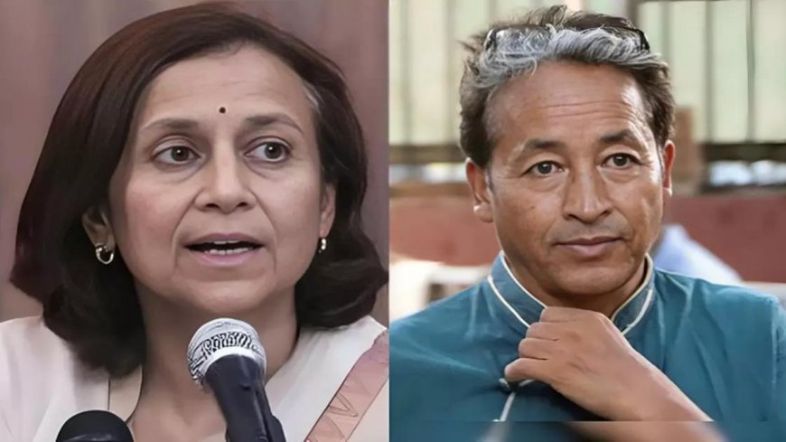 Charges against Sonam Wangchuk ‘flimsy, childish, baseless’: Wife