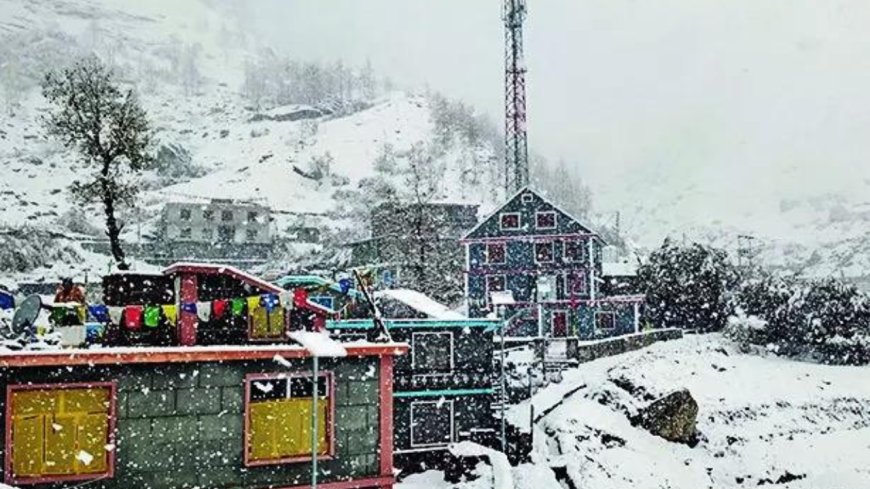 Himachal shivers: Mercury drops after fresh snow, rain; Tabo below 0°