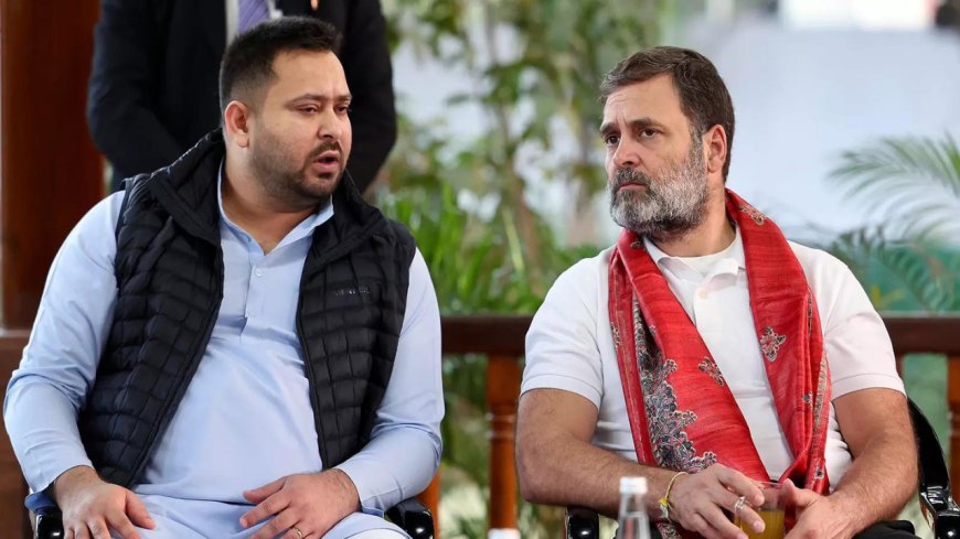 Bihar polls: Mahagathbandhan to release joint manifesto on October 28; Tejashwi, Rahul's joint rallies planned