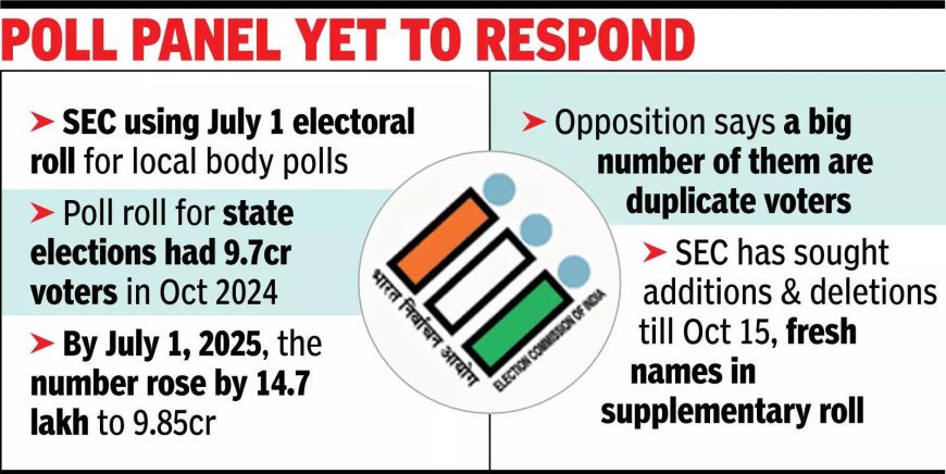 For Maharashtra civic polls, SEC seeks EC nod for 'supplementary' voters list