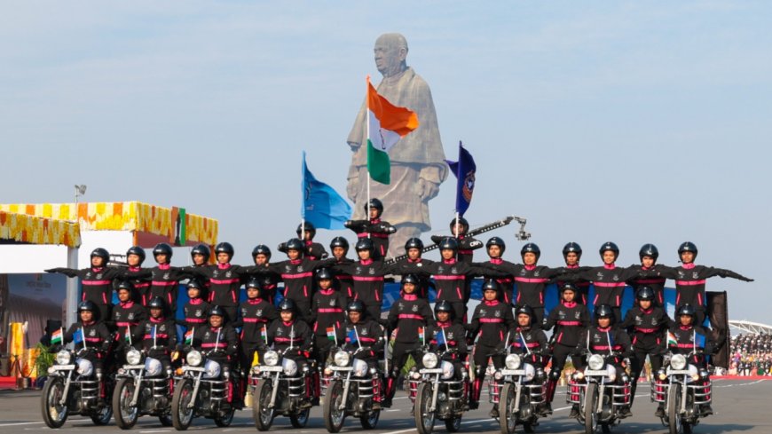 Women empowerment on show at Rashtriya Ekta Diwas parade on October 31