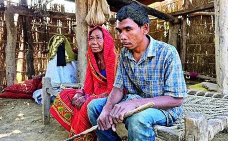 Officials say these men are poachers: One's blind, another's ill and in chains