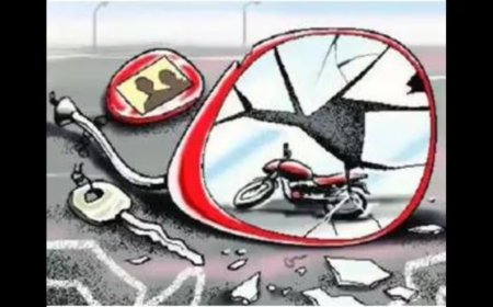 Speeding crane kills city biker, injures another