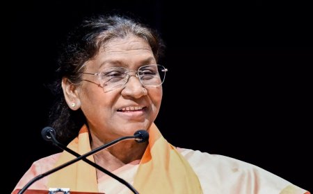 President Murmu leaves for visit to Angola, Botswana