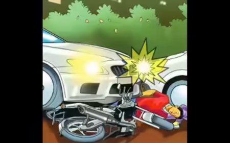 Drunk cop rams SUV into bikes, kills 1, injures 4